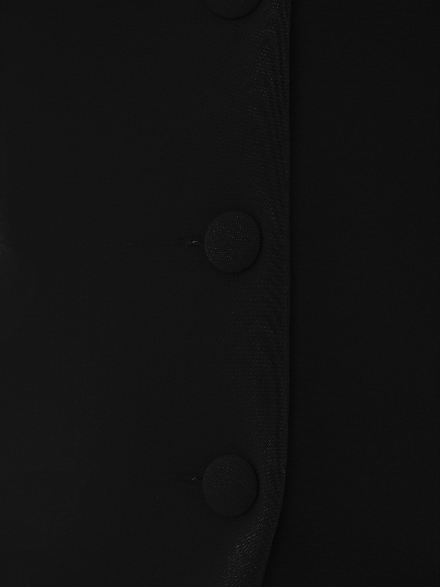 Однобортный жакет с воротником-стойкой и короткими рукавами