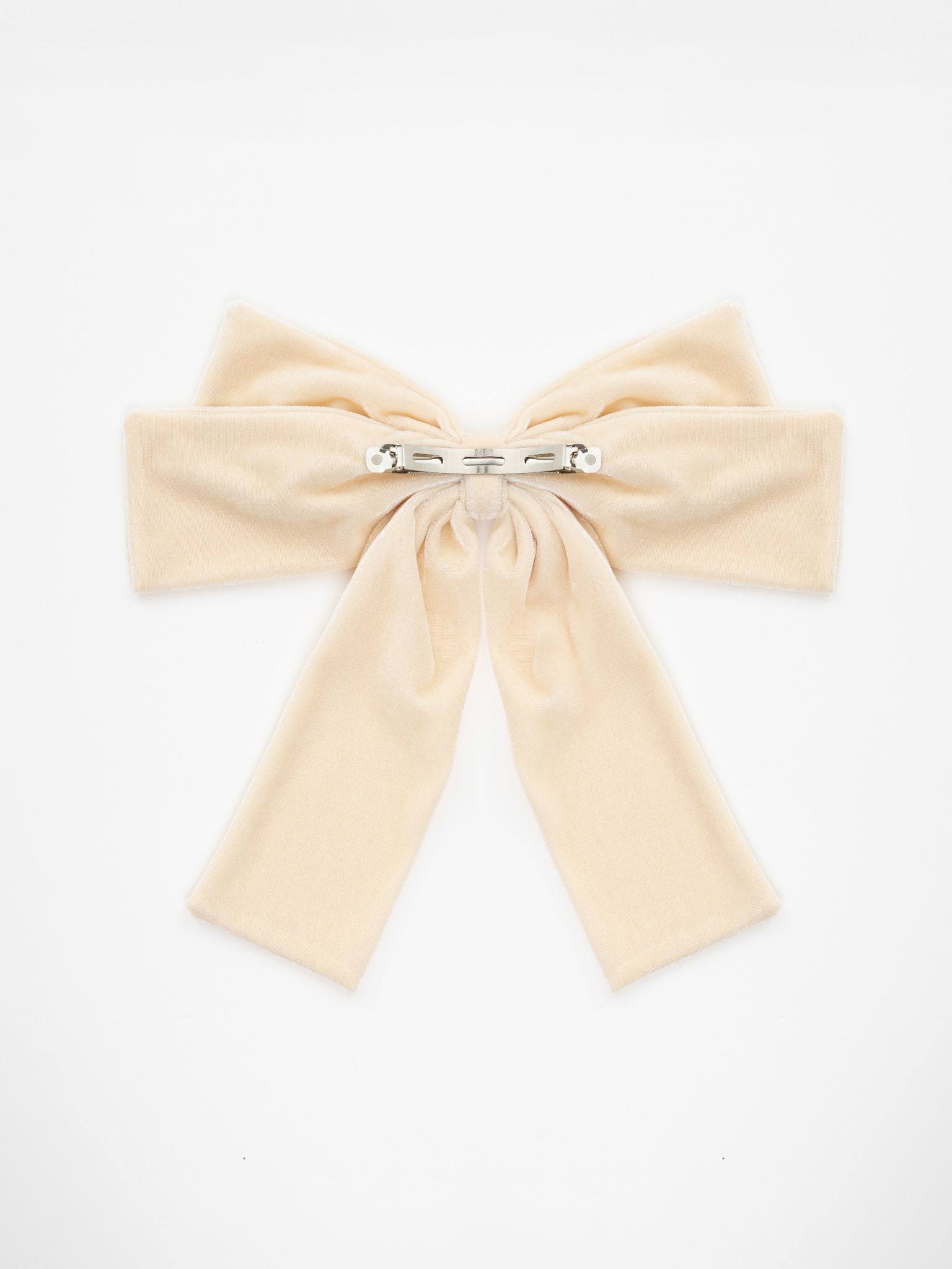 Бархатный бант для волос