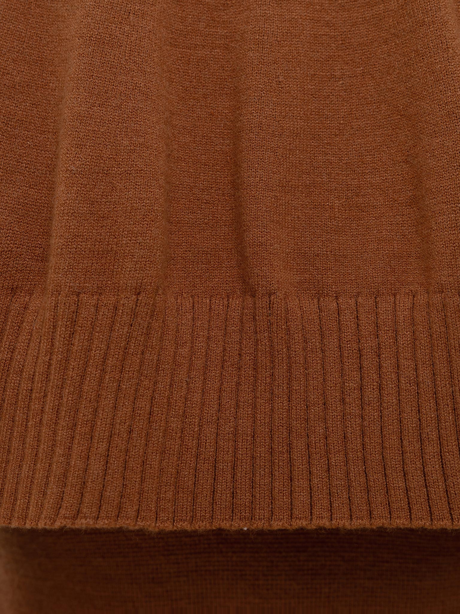 Smooth-knit cardigan with a cape