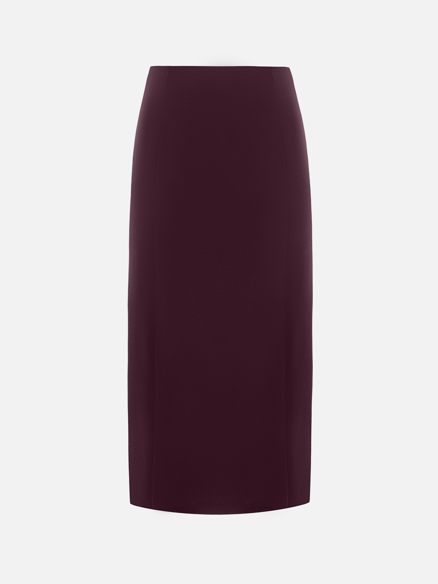 Straight midi skirt