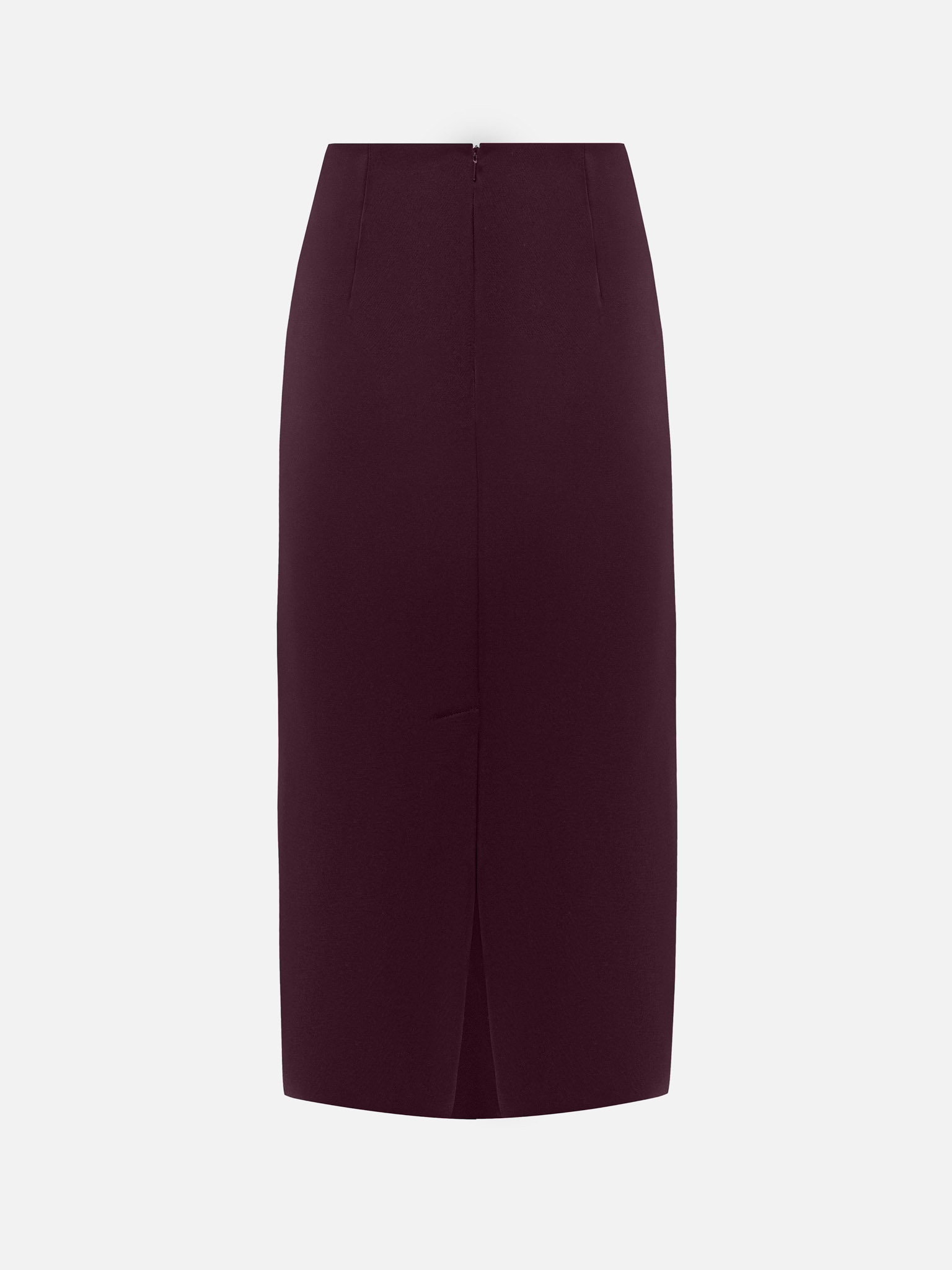 Straight midi skirt