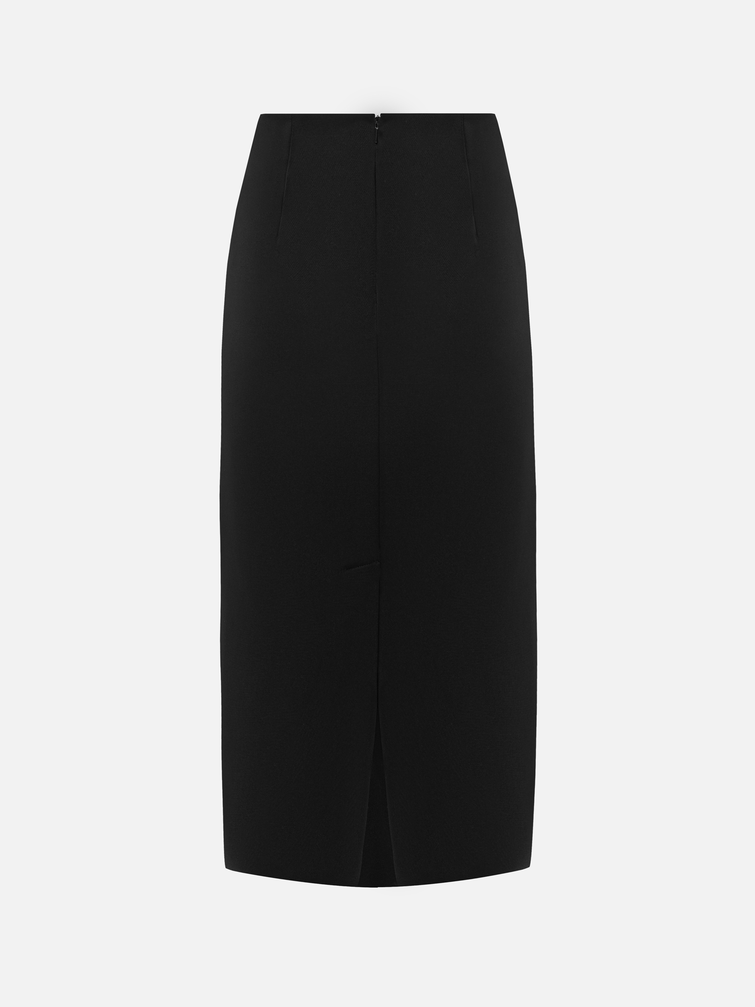 Straight midi skirt