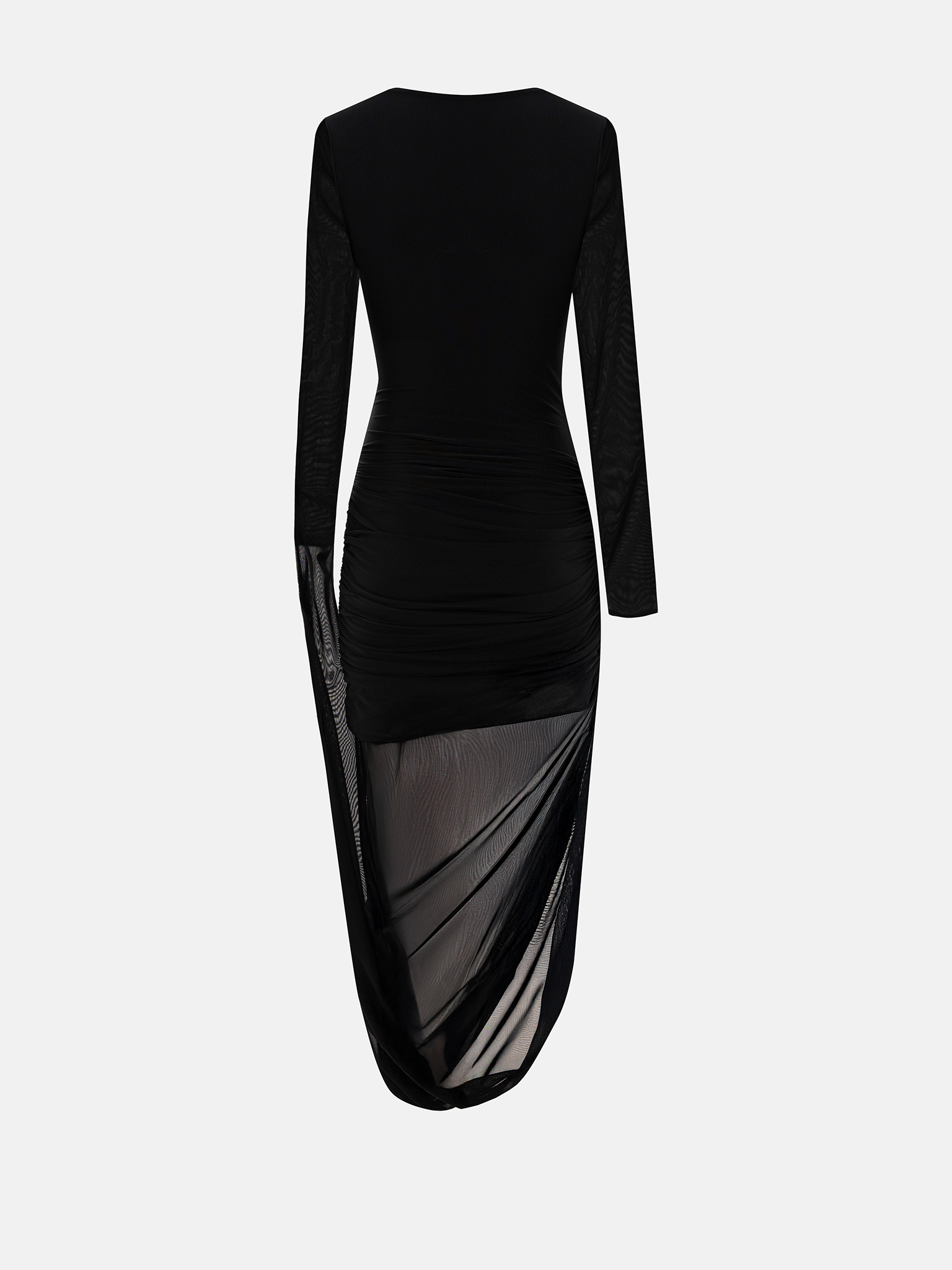 chanel black dress with gold chains 1985 Chanel Documented Black Wool Metallic Gold Trompe L'oeil Belt Dre main image 1