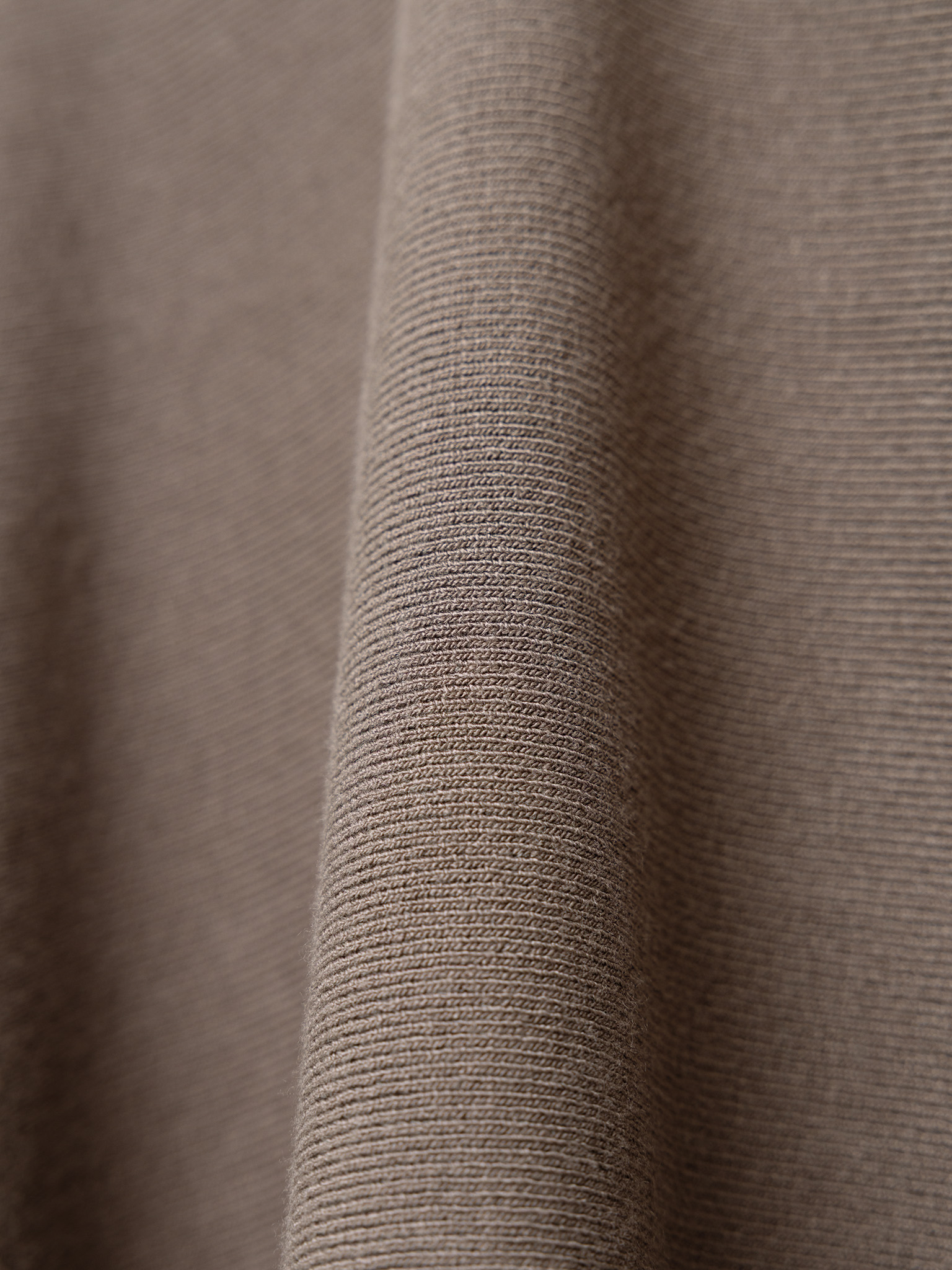 Viscose jumper with long cape