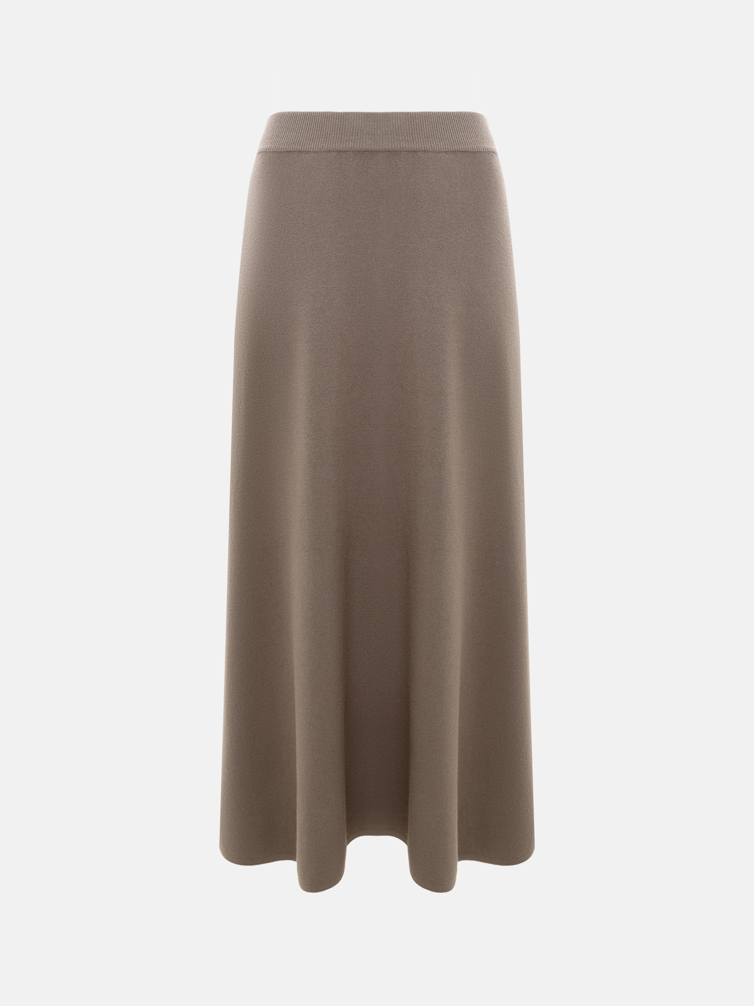Расклешенная юбка миди из вискозы