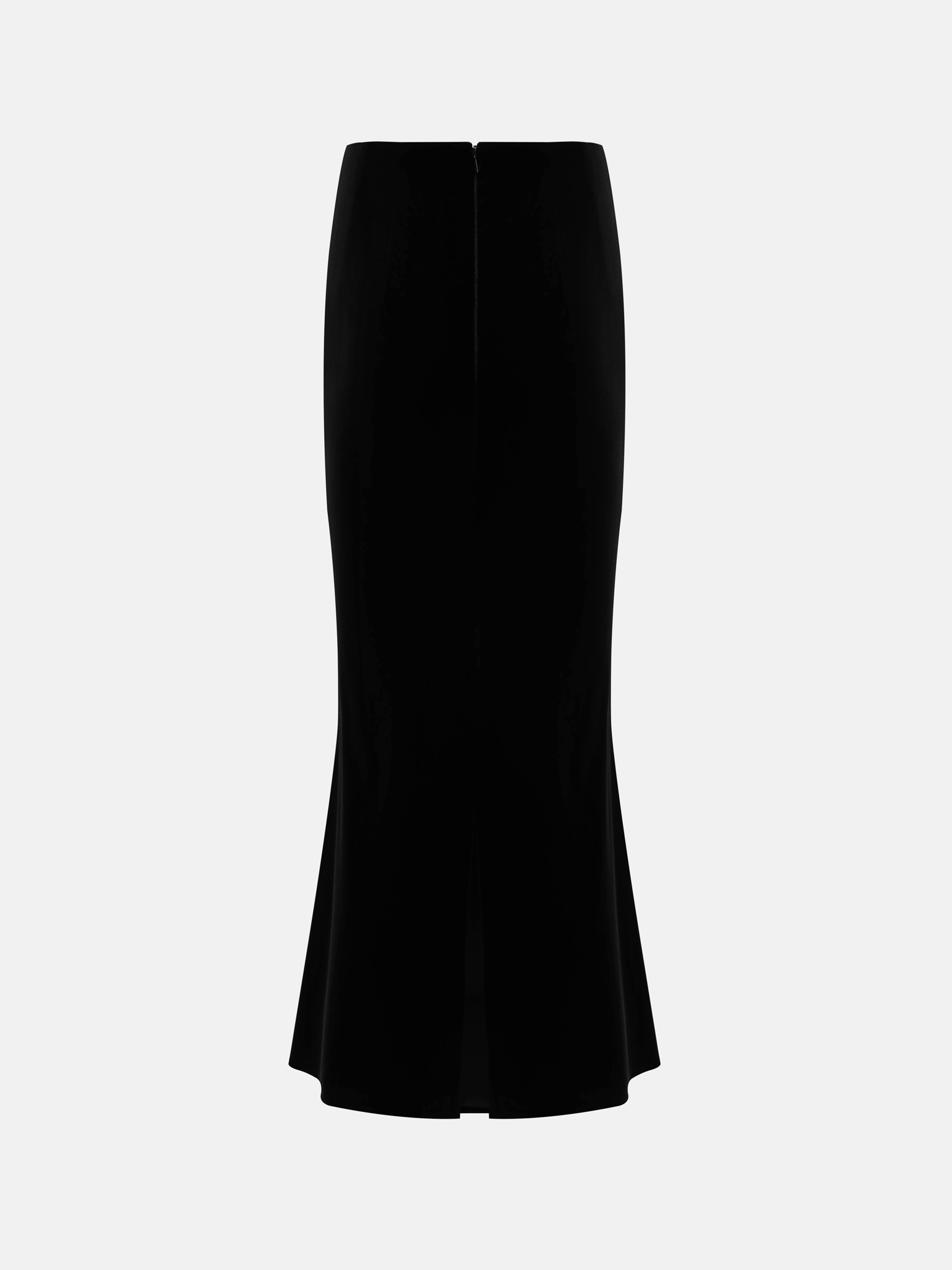 Aksamitna spódnica midi