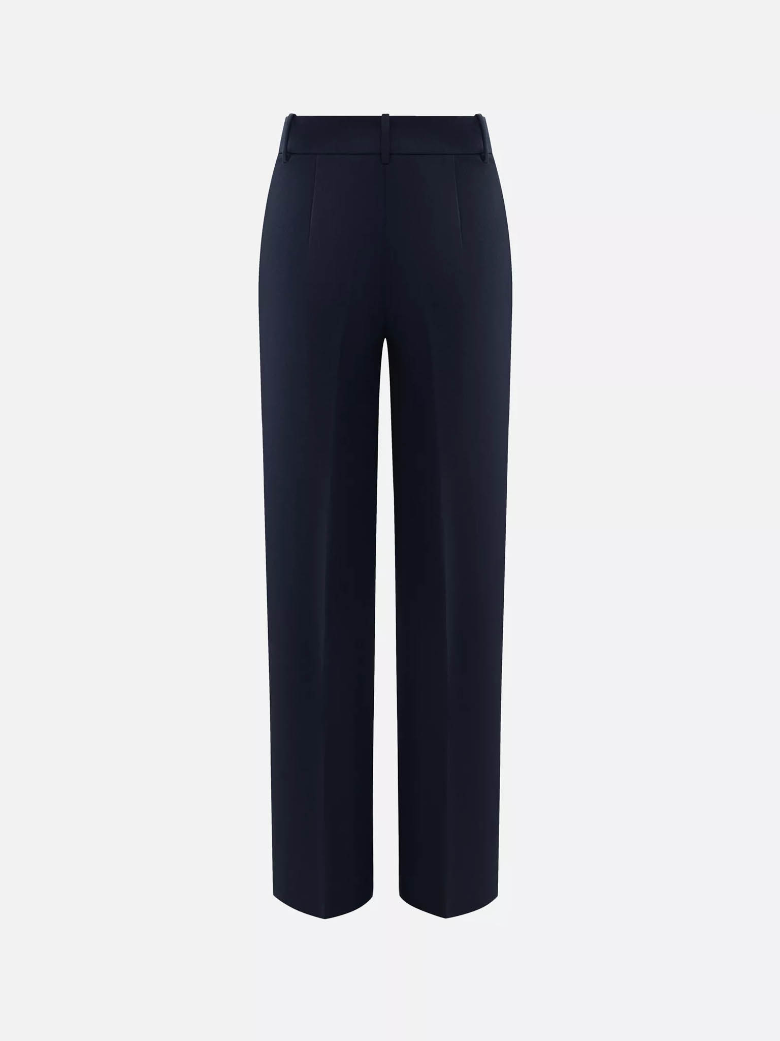 Loose-fitting high-waisted trousers