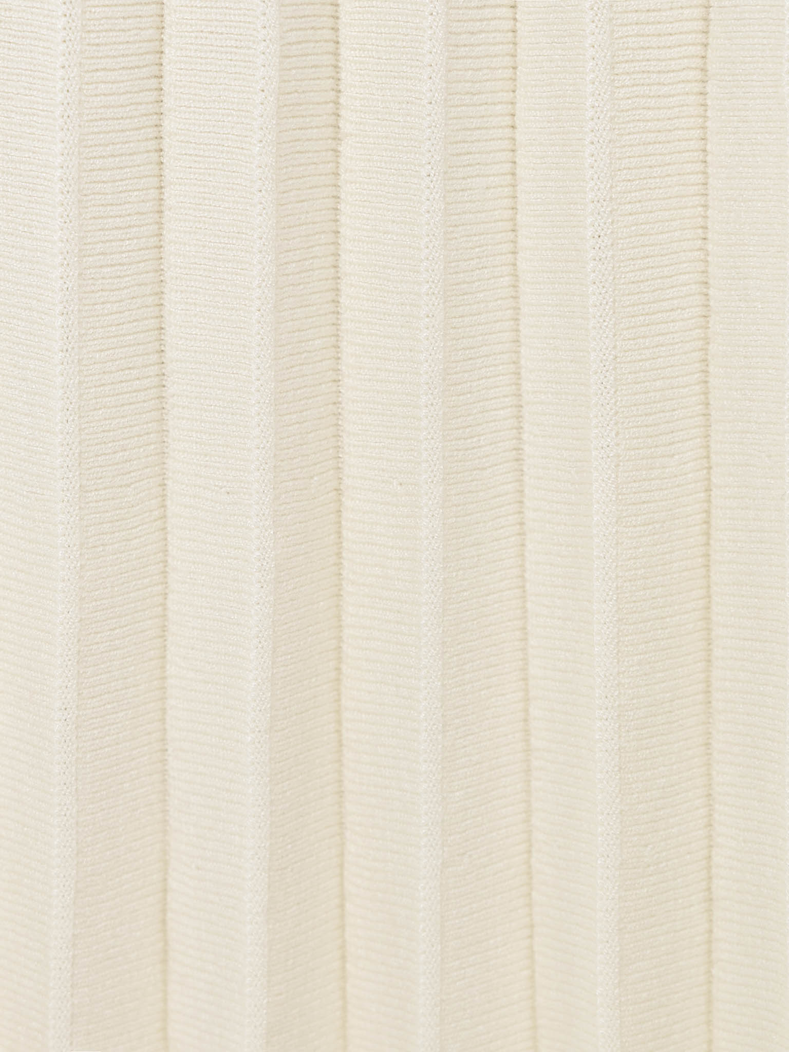 Ribbed viscose mini dress with pleated skirt