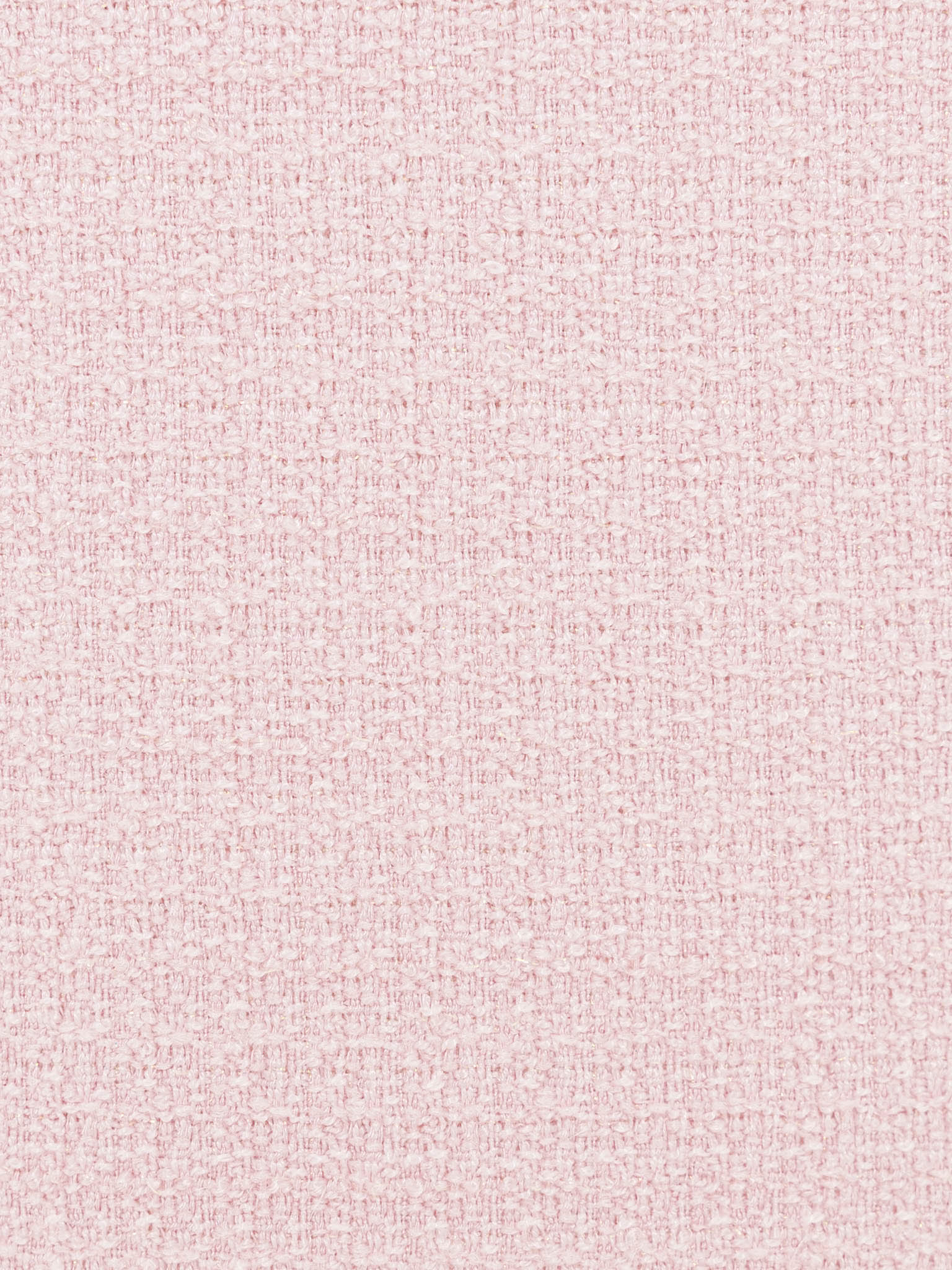 Straight-cut tweed mini skirt