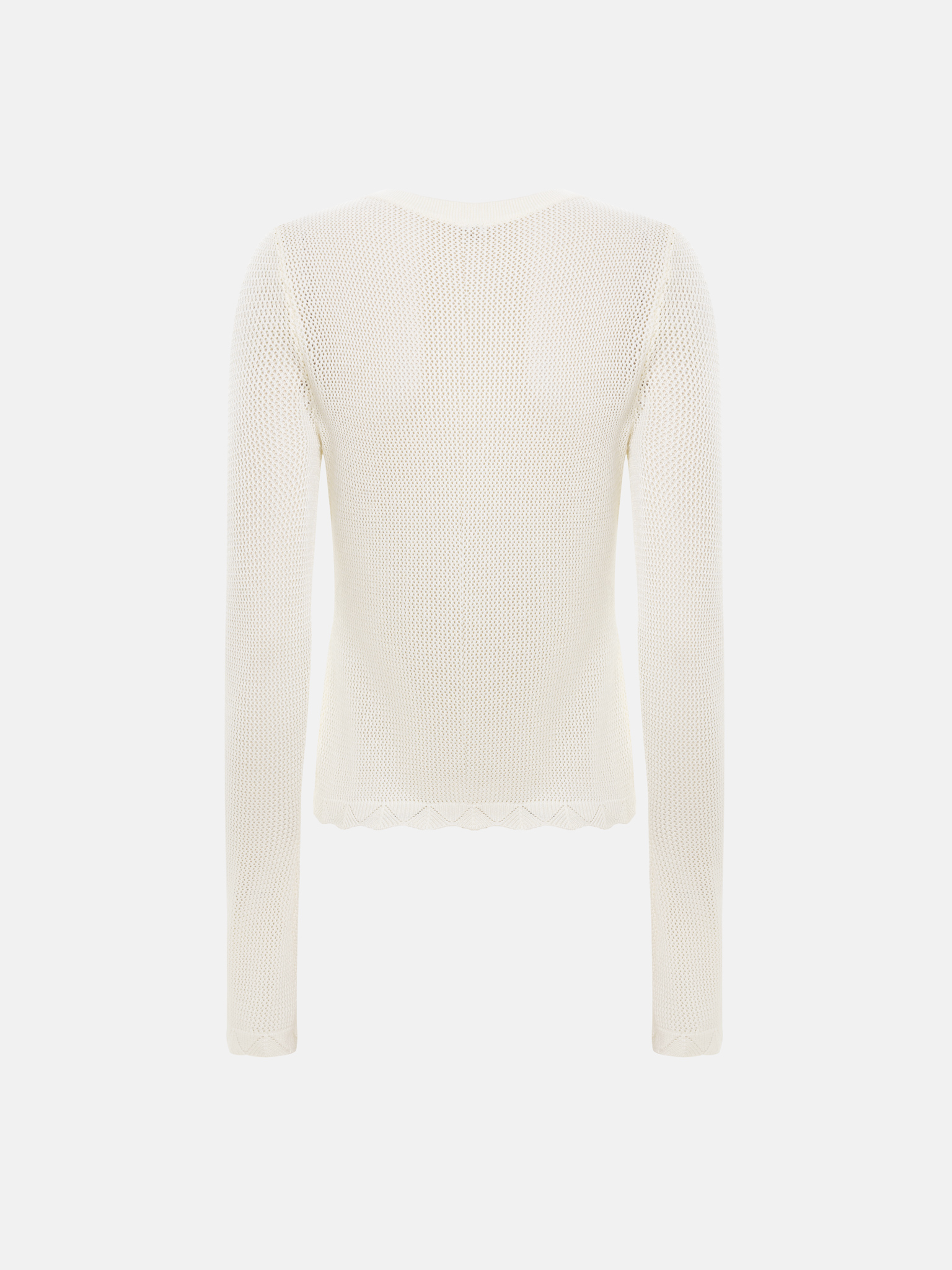Cardigan in knitted jersey with small buttons