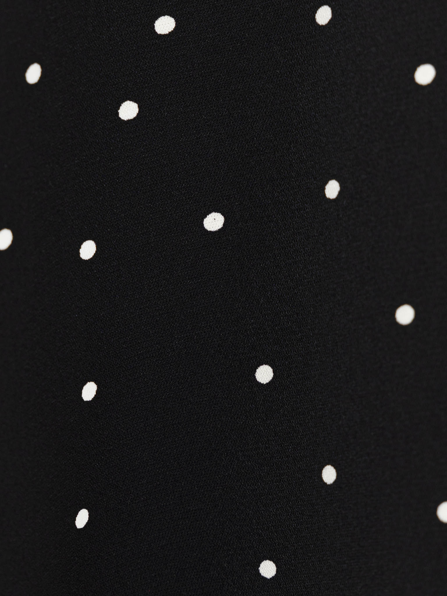 Lightweight mini dress with polka dots