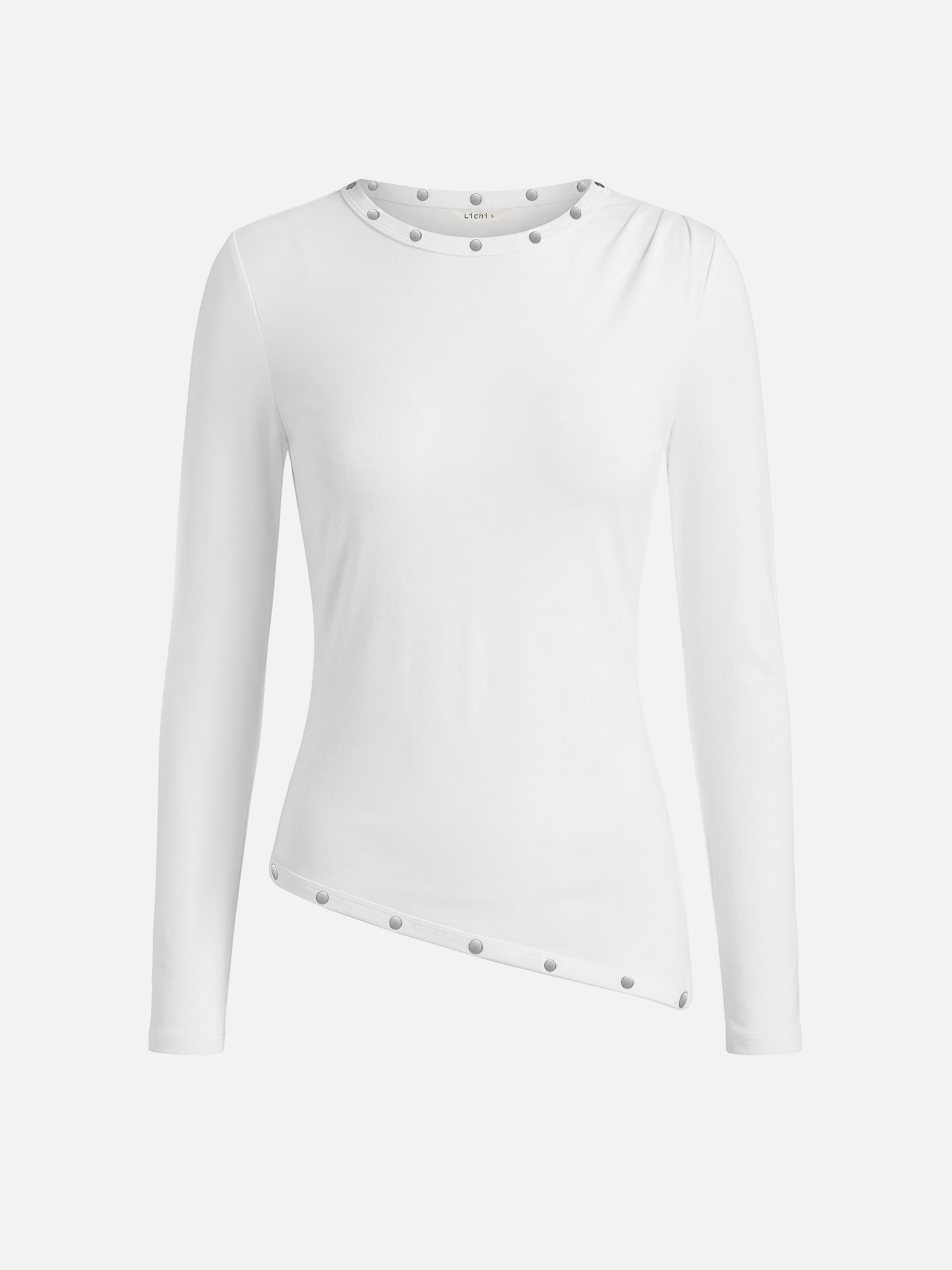 Longsleeve with metal decor