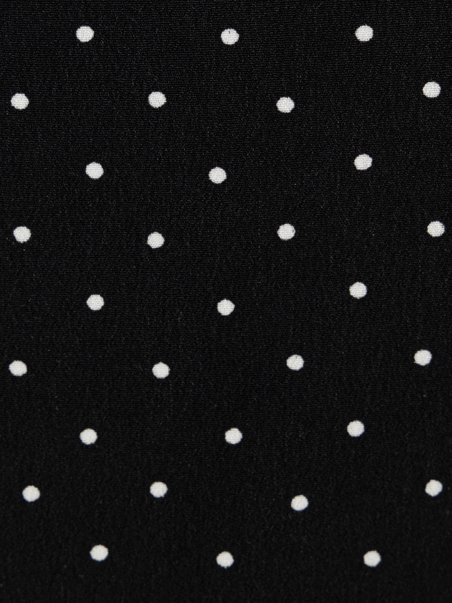 Small polka dot top with chest draping