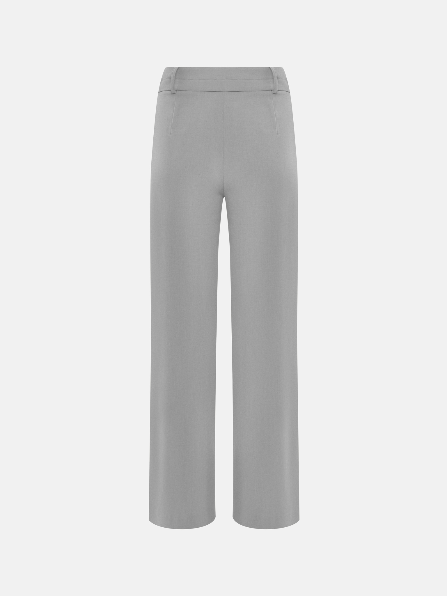 Loose-fitting trousers with buttons on the waistband