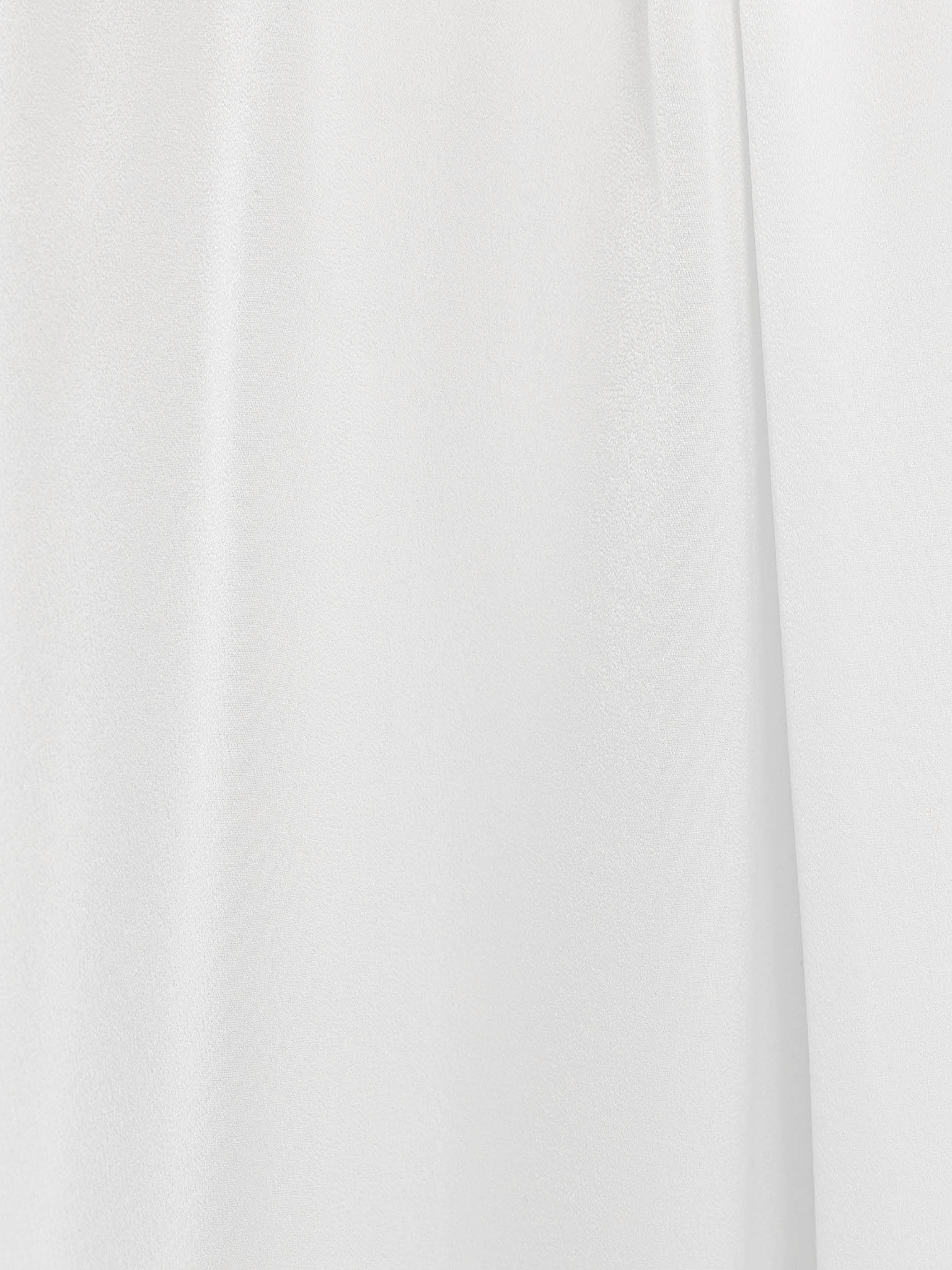 Maxi dress with thin straps and draping at the waist