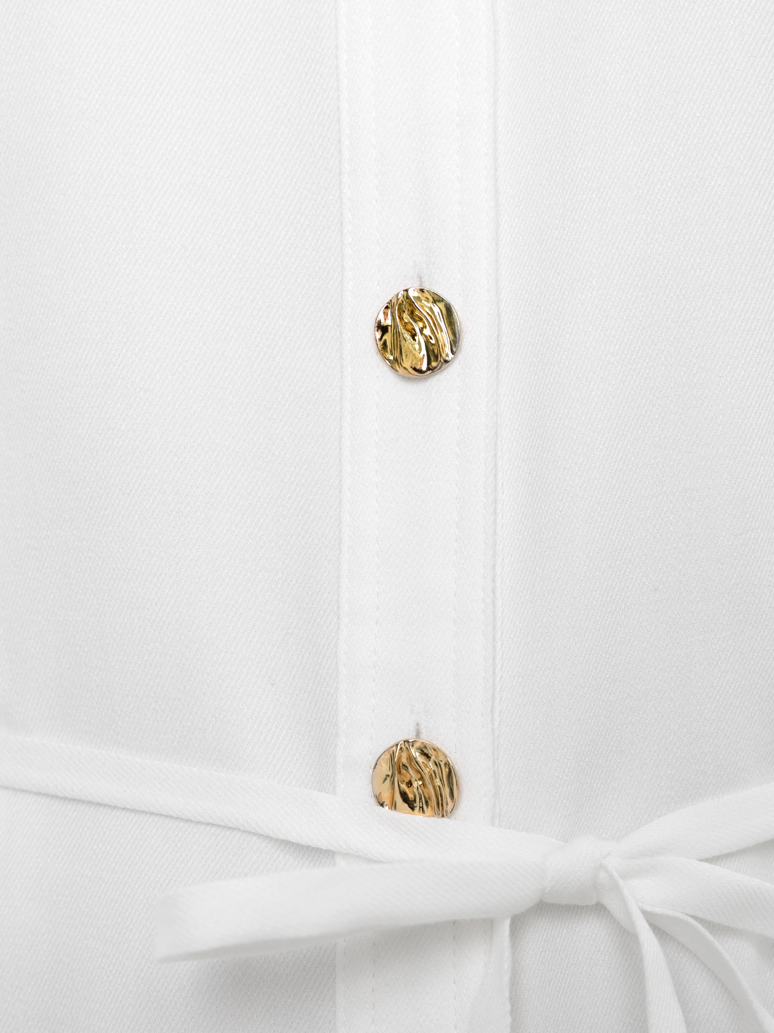 Viscose and linen mini dress with a matching belt