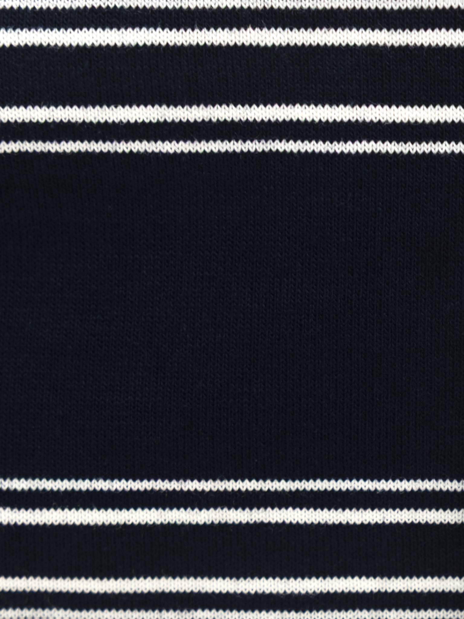 Cotton mini shorts with contrasting stripes