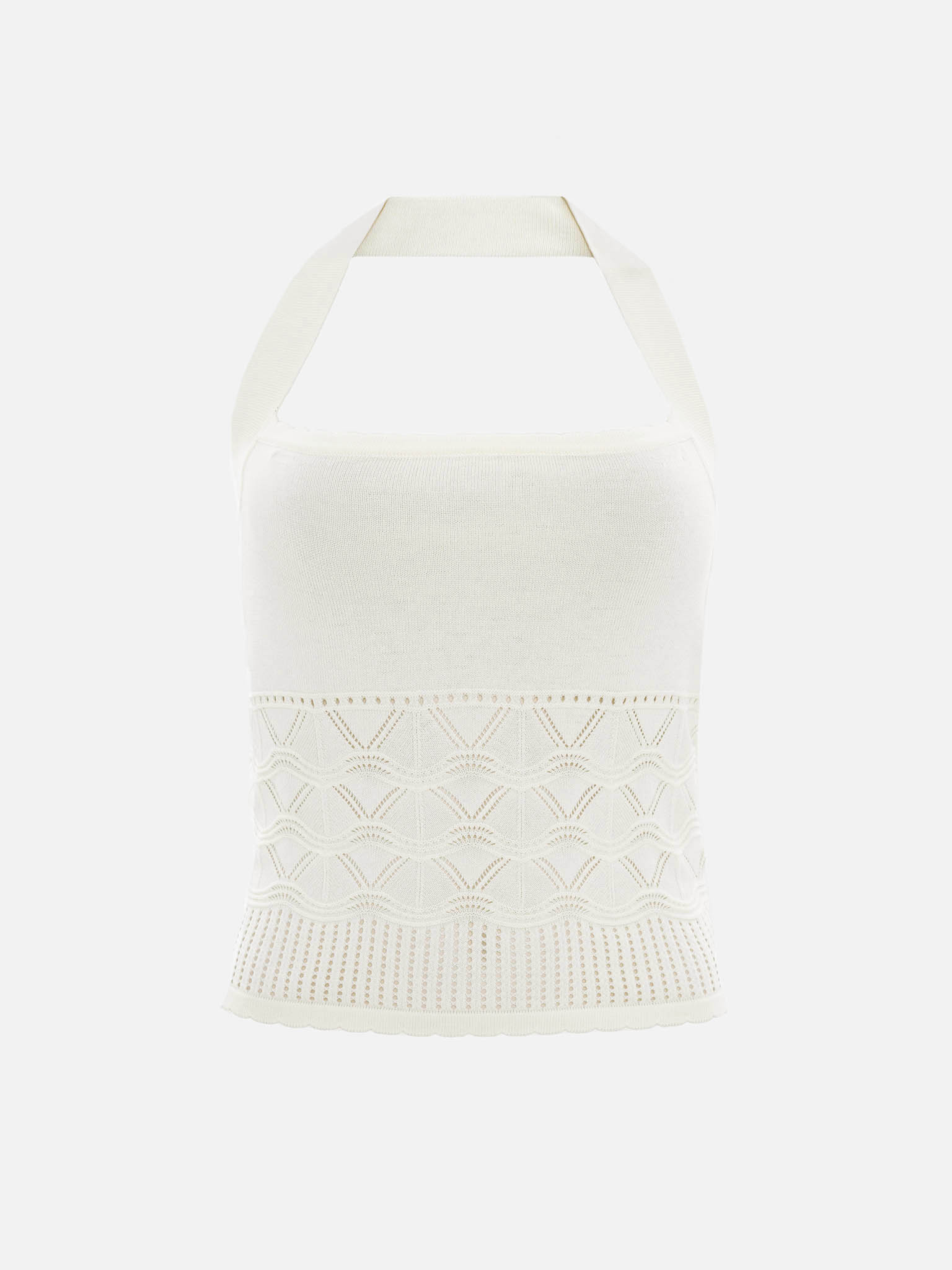 Fitted top in a mixed jersey knit