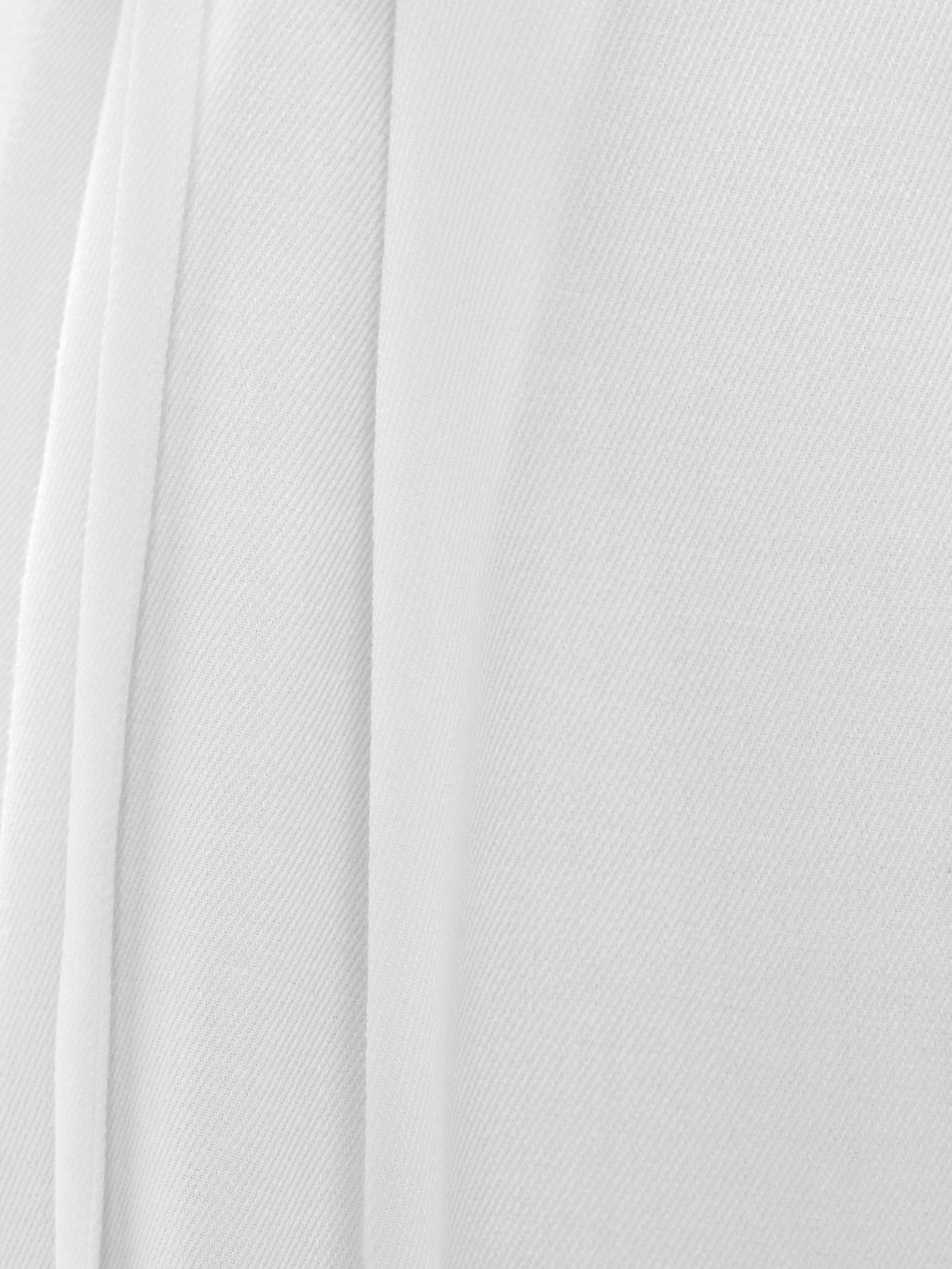 Viscose trousers with asymmetrical waist ties