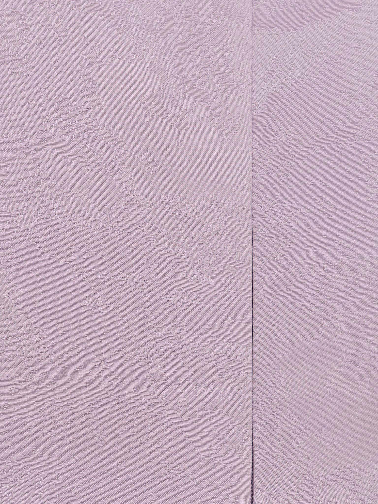 Robe mi-longue à manches courtes bouffantes et jupe droite