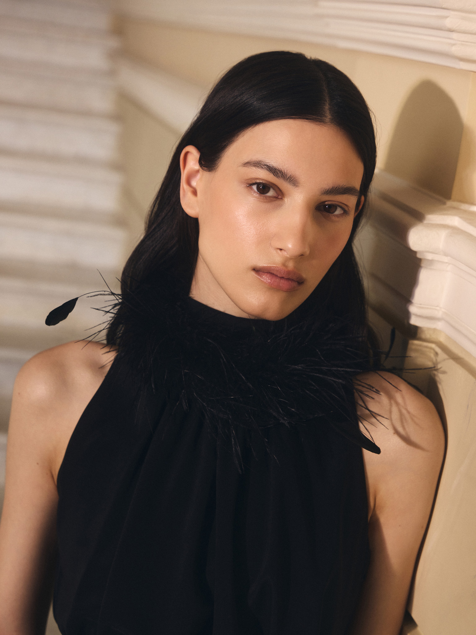 Feather necklace