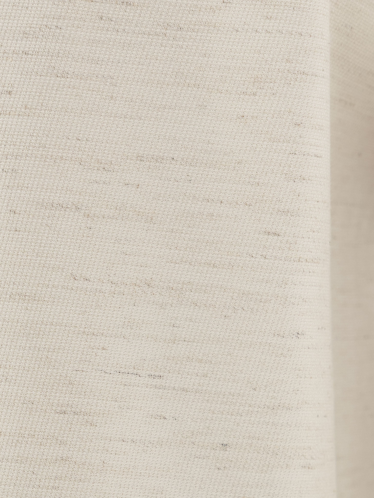 Loose-fitting viscose and linen trousers with waist ties