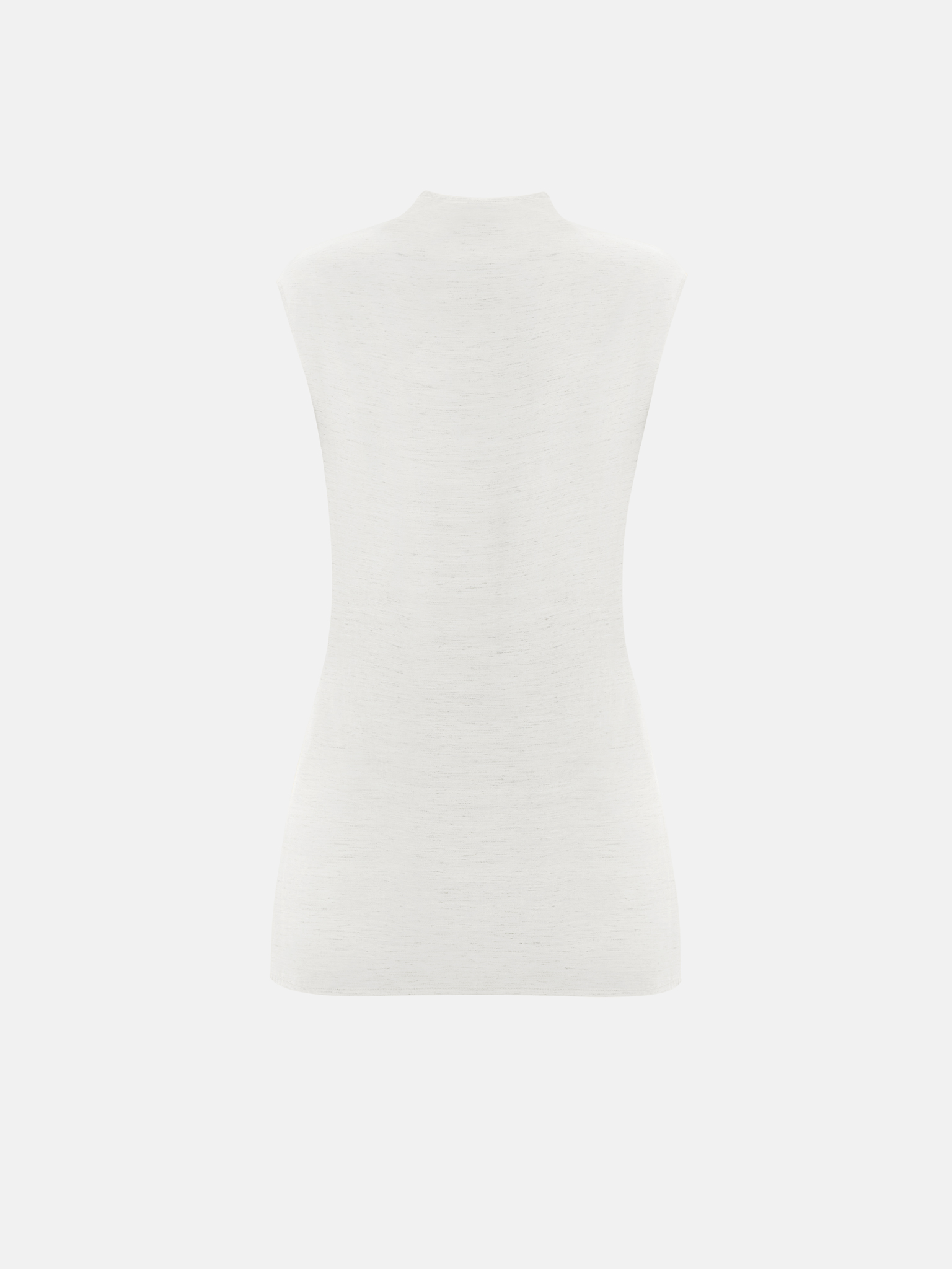 Lightweight top with a draped waist