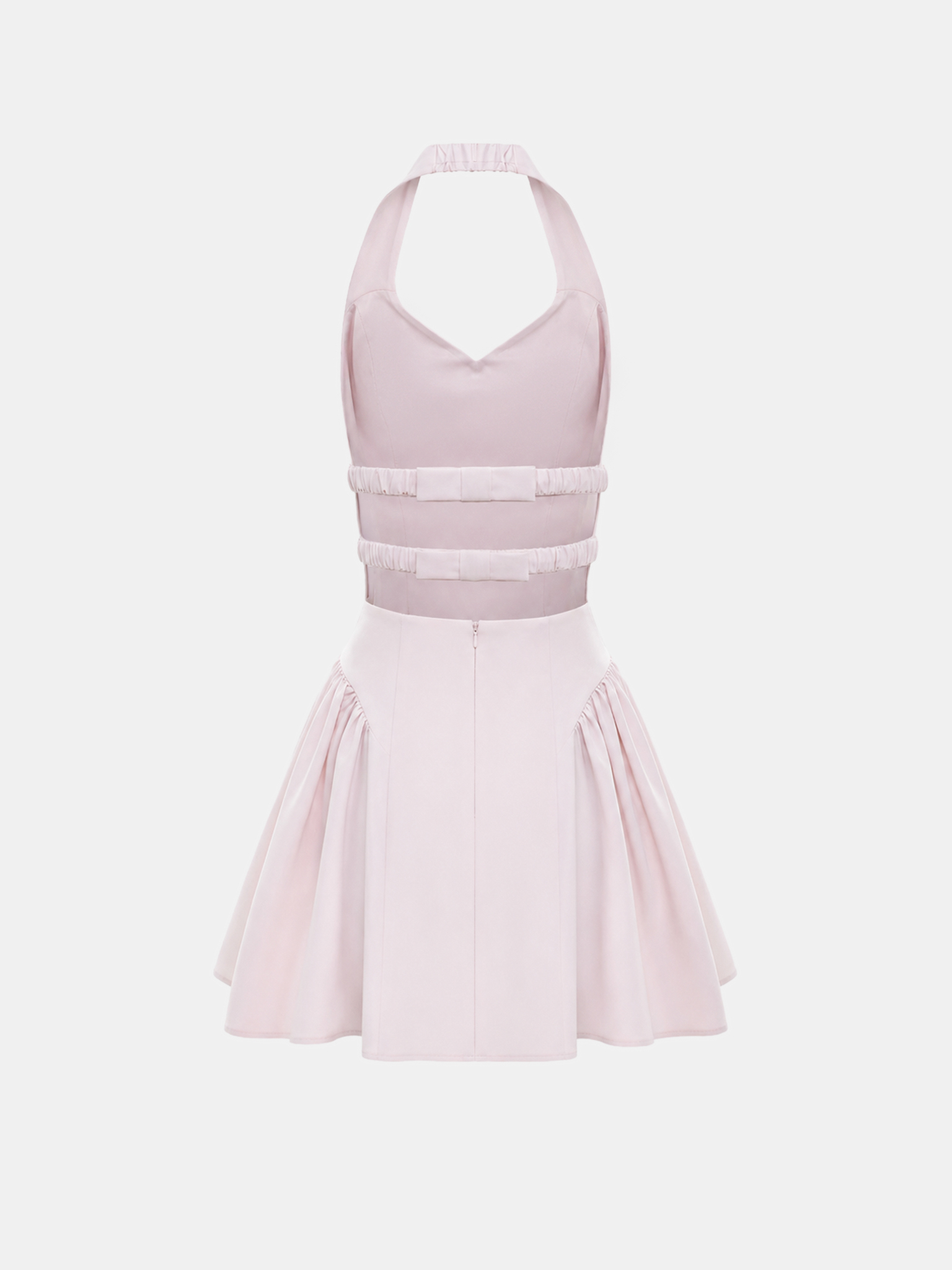 mini dresses and skirts Maroon Sleeveless Pleated Skirt Mini Dress