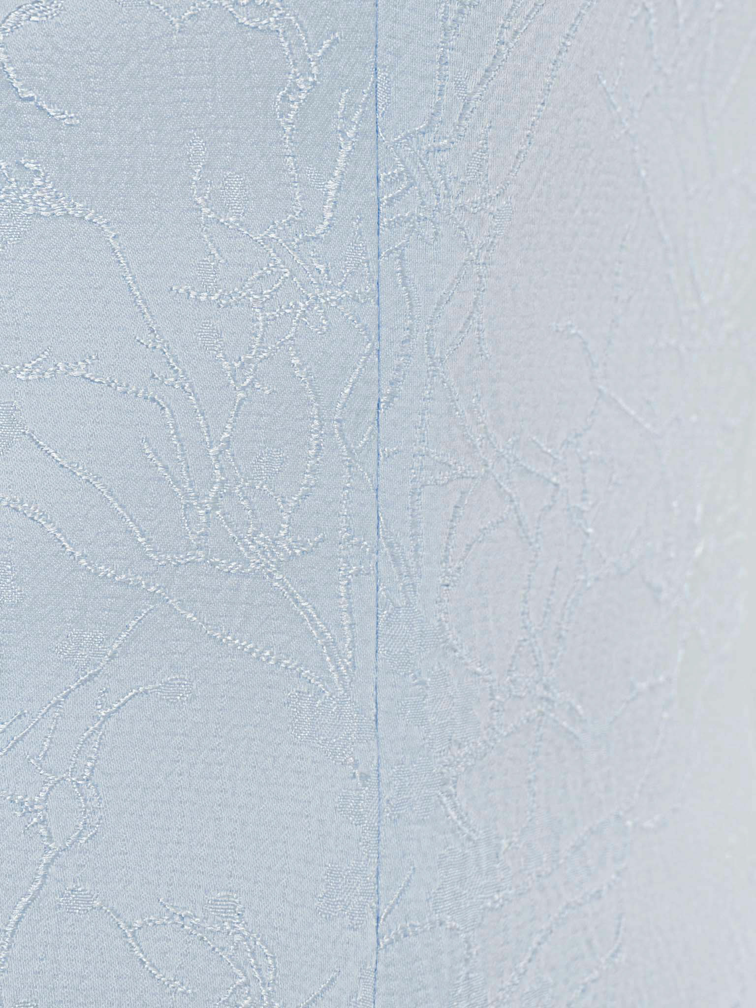 Jacquard-Bluse mit asiatisch inspiriertem Verschluss