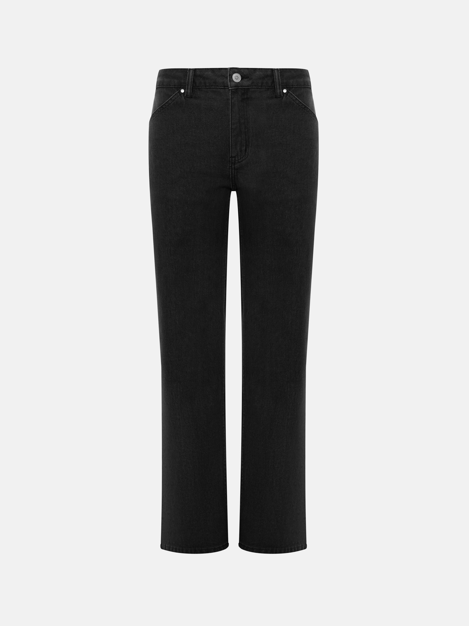 Loose-fitting low-rise jeans