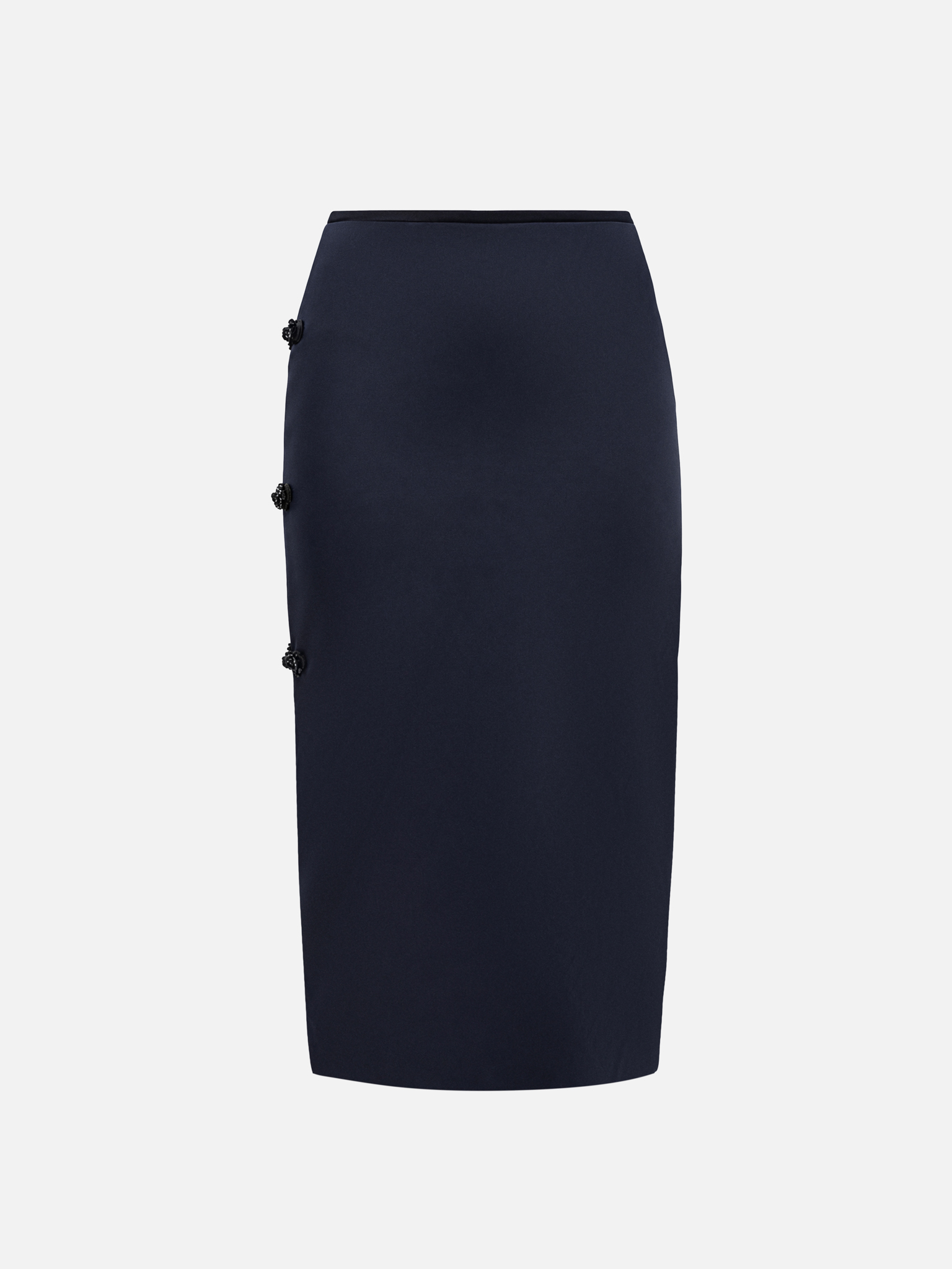 Pencil skirt with embellishments